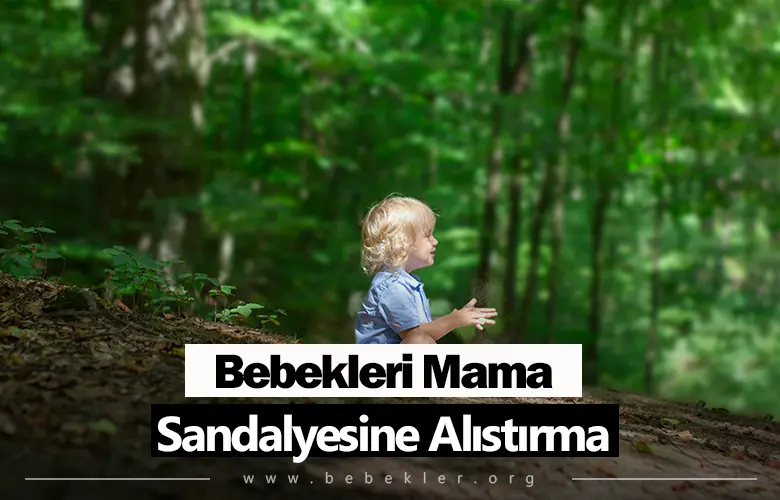 Bebekleri Mama Sandalyesine Alıstırma